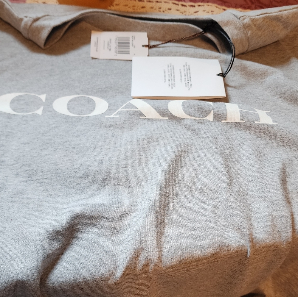 NWT Coach Long Sleeve Tee Shirt - Picture 6 of 7